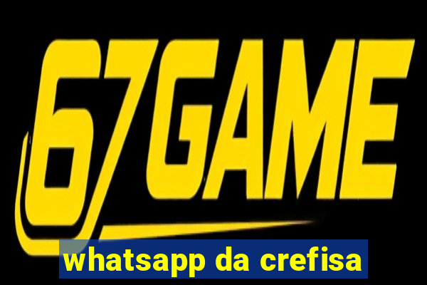 whatsapp da crefisa